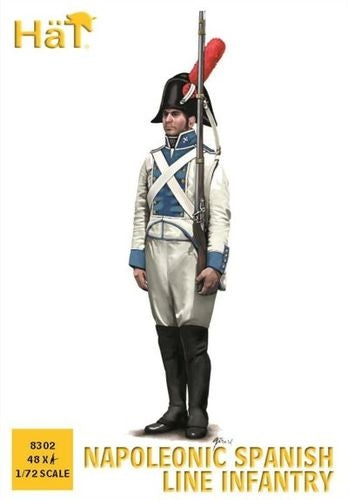Hat 8302 Napoleonic Spanish Line Infantry 1/72