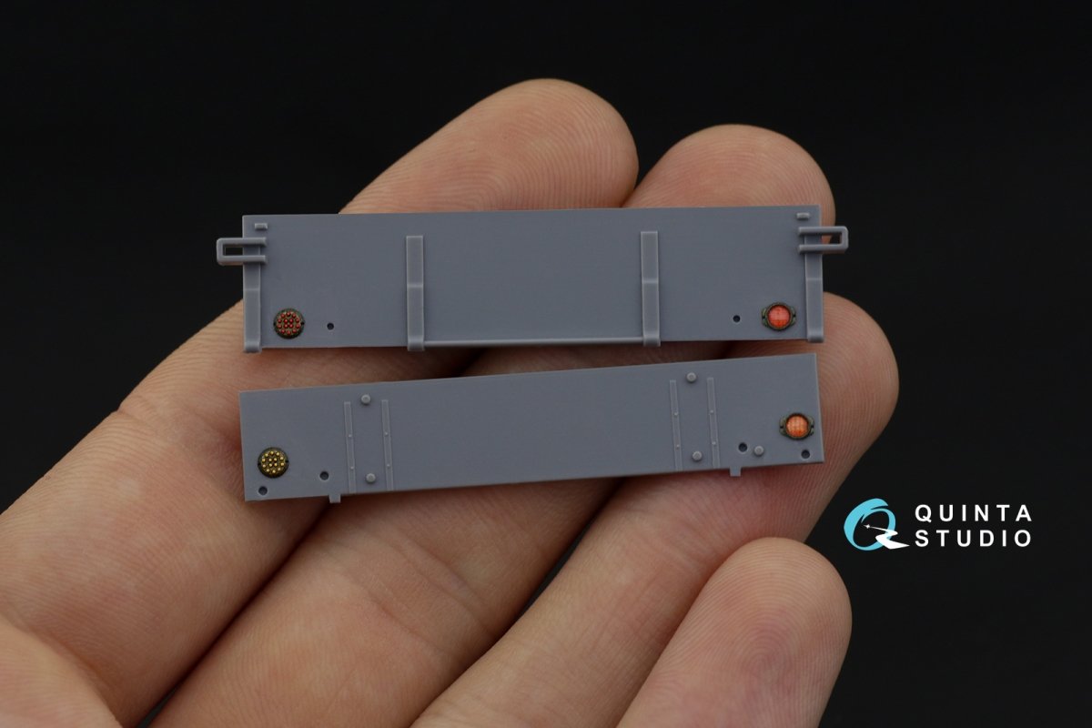 Intérieur imprimé en 3D et coloré sur papier décalcomanie pour la Chevrolet G7107 (Quinta Studio QD35035) (pour kit ICM) à l&amp;#39;échelle 1/35 – immagine 7