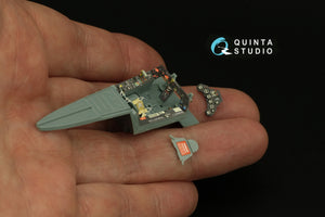 Intérieur imprimé en 3D et coloré sur papier décalcomanie Quinta Studio QD48315 Fw 190A-5/6 (Eduard) 1/48 – imagen 9
