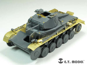 ET modèle E35-186 WWII allemand Pz.Kpfw.II Ausf.A/B/C Fenders (pour TAMIYA 35292) (1/35) – immagine 5