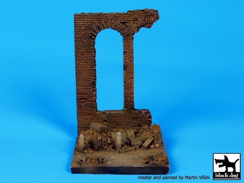 Socle de ruine d&amp;#39;usine Black Dog D35046 1/35 – Bild 4