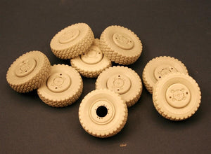 Roues de route Panzer Art RE35-121 pour tracteur routier M1070 à l&amp;#39;échelle 1/35