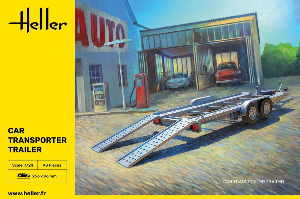 Heller 80774 Remorque de transport de voitures 1/24  – imagen 3