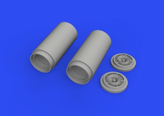 Tuyères d&amp;#39;échappement Eduard 648590 MiG-19 EDUARD/TRUMPETER 1/48 – imagen 3