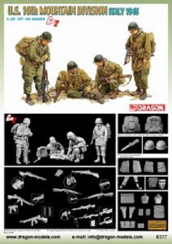 Dragon 6377 10e division de montagne américaine Italie 1945 (1/35) – immagine 2