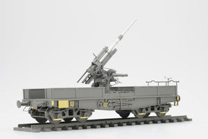 Maquette Border BT-044 Canon antiaérien allemand de 88 mm Flak 36 avec wagon SSys 1/35 – immagine 6