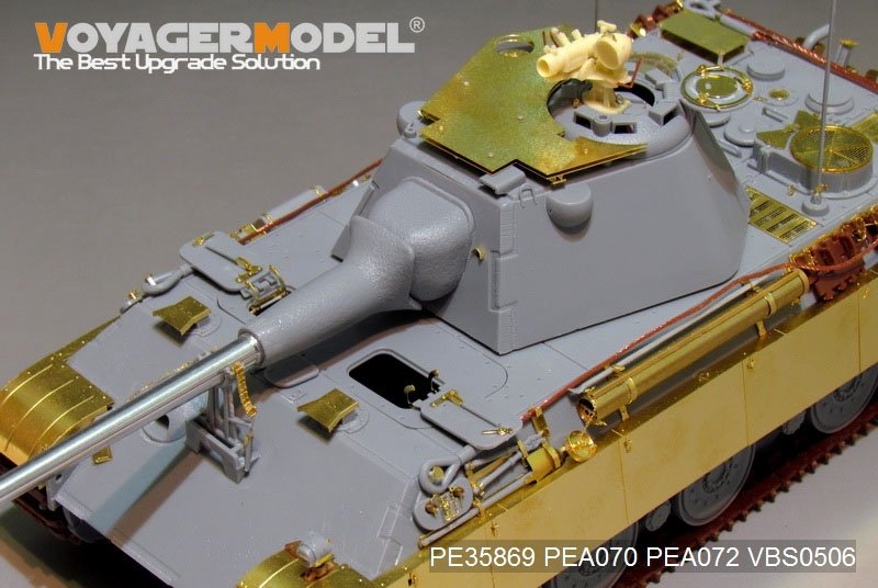 Maquette Voyager PE35869, char Panther II allemand de la Seconde Guerre mondiale (modèle de base) pour AMUSING HOBBY, échelle 1/35 – image 4