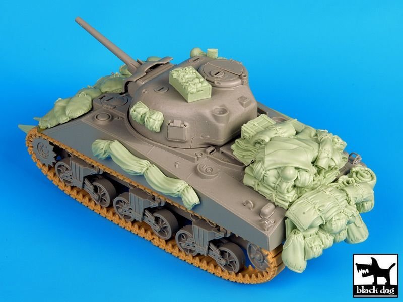 Ensemble d&amp;#39;accessoires Black Dog T35081 Sherman Normandie 75 mm, échelle 1/35 – image 2