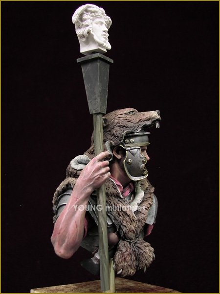 Young Miniatures YH1834 ROMAN SIGNIFER 1st Century A.D(II) 1/10 – zdjęcie 8