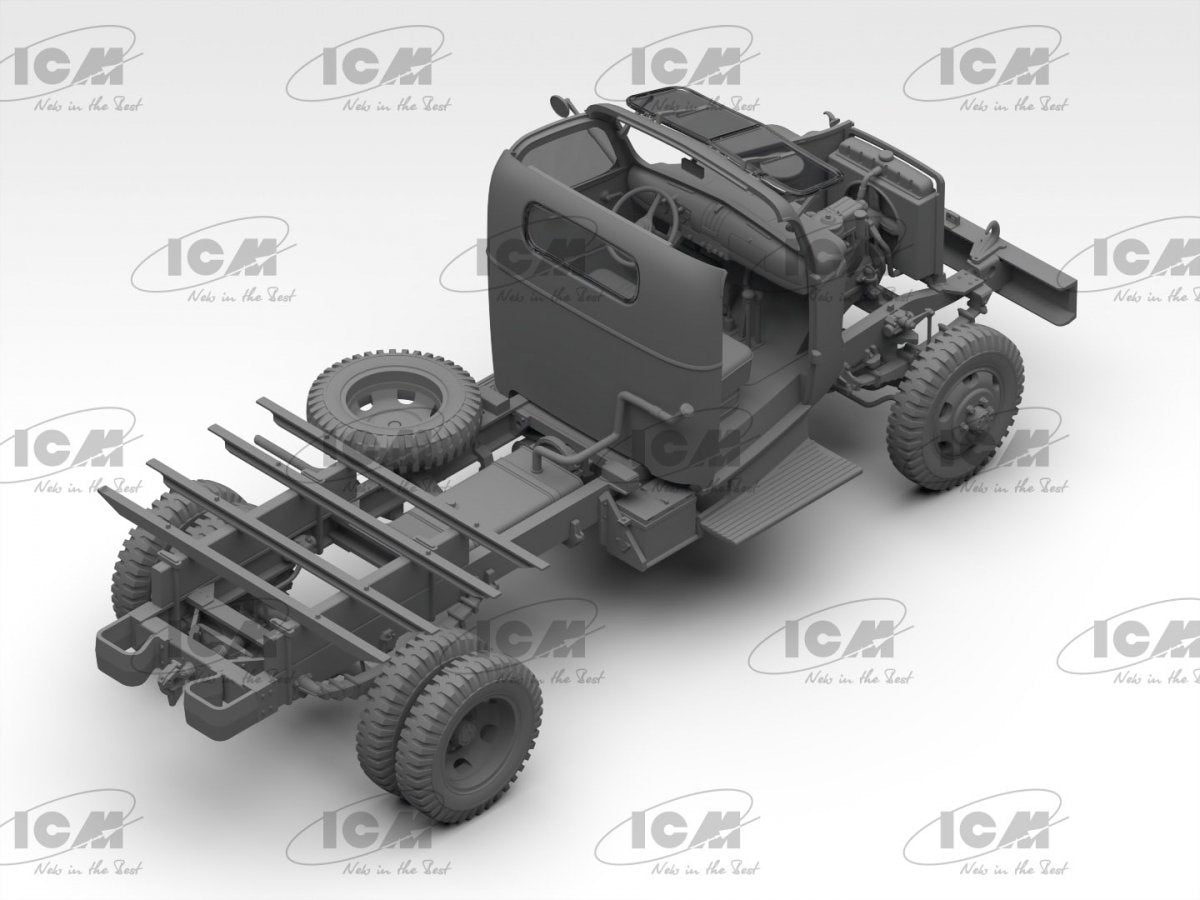 Camion de l&amp;#39;armée de la Seconde Guerre mondiale ICM 35593 G7107, échelle 1/35 – immagine 5