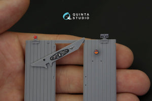 Intérieur imprimé en 3D et coloré sur papier décalcomanie Quinta Studio QD35030 Krupp L3H163 (pour kit ICM) 1/35 – image 7