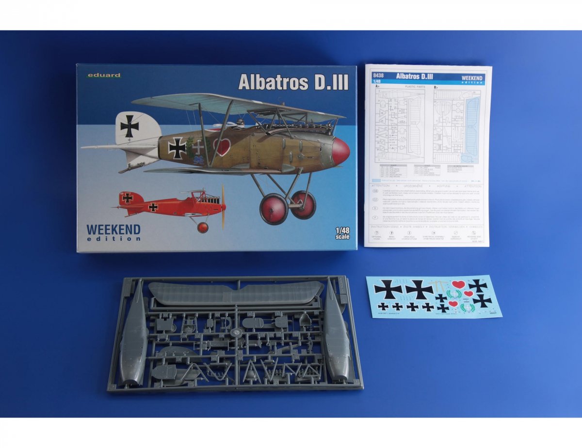 Eduard 8438 Albatros D. III 1/48 – zdjęcie 2