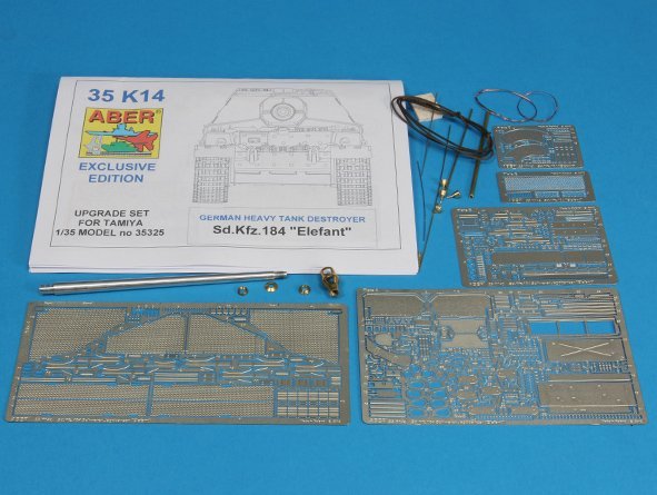 Aber 35K14 Sd,Kfz. 184 ÉLÉFANT (1/35)