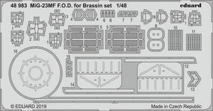 Eduard 48983 MiG-23MF FOD pour coffret Brassin 1/48 EDUARD