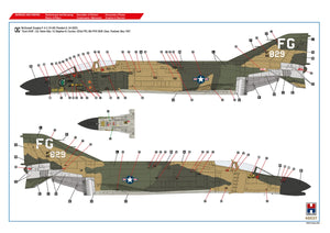 Hobby 2000 48037 Vietnam Aces vol.1 (ACADÉMIE + CARTOGRAPHIE + MASQUES) 1/48 – imagen 2