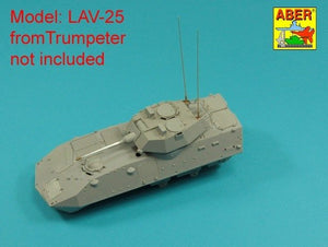 Ensemble de 2 antennes OTAN Aber R-44 avec bases de montage 1/35 – image 7