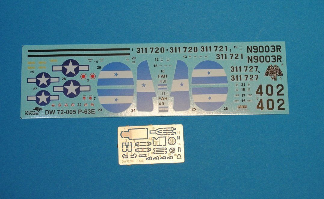 Dora Wings 72005 Bell P-63E-1-BE Kingcobra 1/72 – image 3