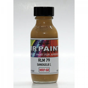 Peinture MR. Paint MRP-068 RLM 79 Sandgelb I. Peinture allemande de la Seconde Guerre mondiale, 30 ml  – image 2