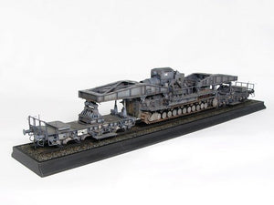Trumpeter 00209 Morser Karl-Gerat 040/041 sur transporteur ferroviaire (1/35) – Bild 3