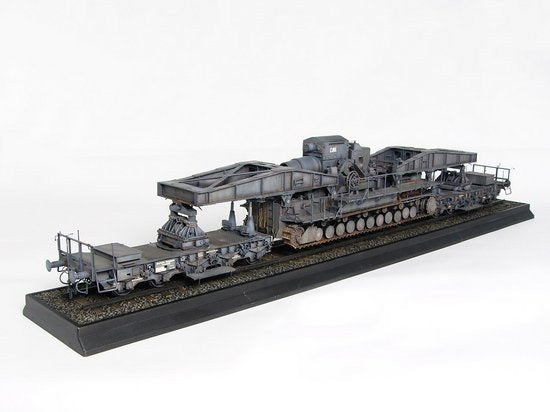 Trumpeter 00209 Morser Karl-Gerat 040/041 sur transporteur ferroviaire (1/35) – Bild 3