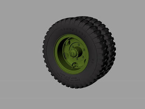 Roues de route pour camions Panzer Art RE35-529 M35 et M109 (Goodyear) 1/35 – immagine 2