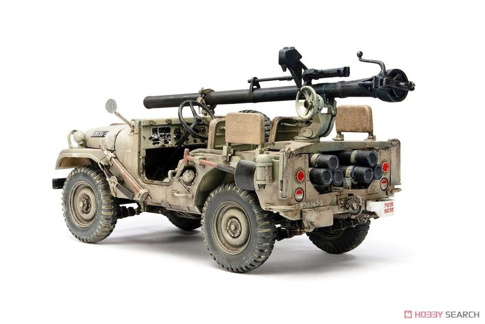 AFV Club 35S99 Jeep de reconnaissance/appui-feu IDF M38A1 au 1/35 – image 3
