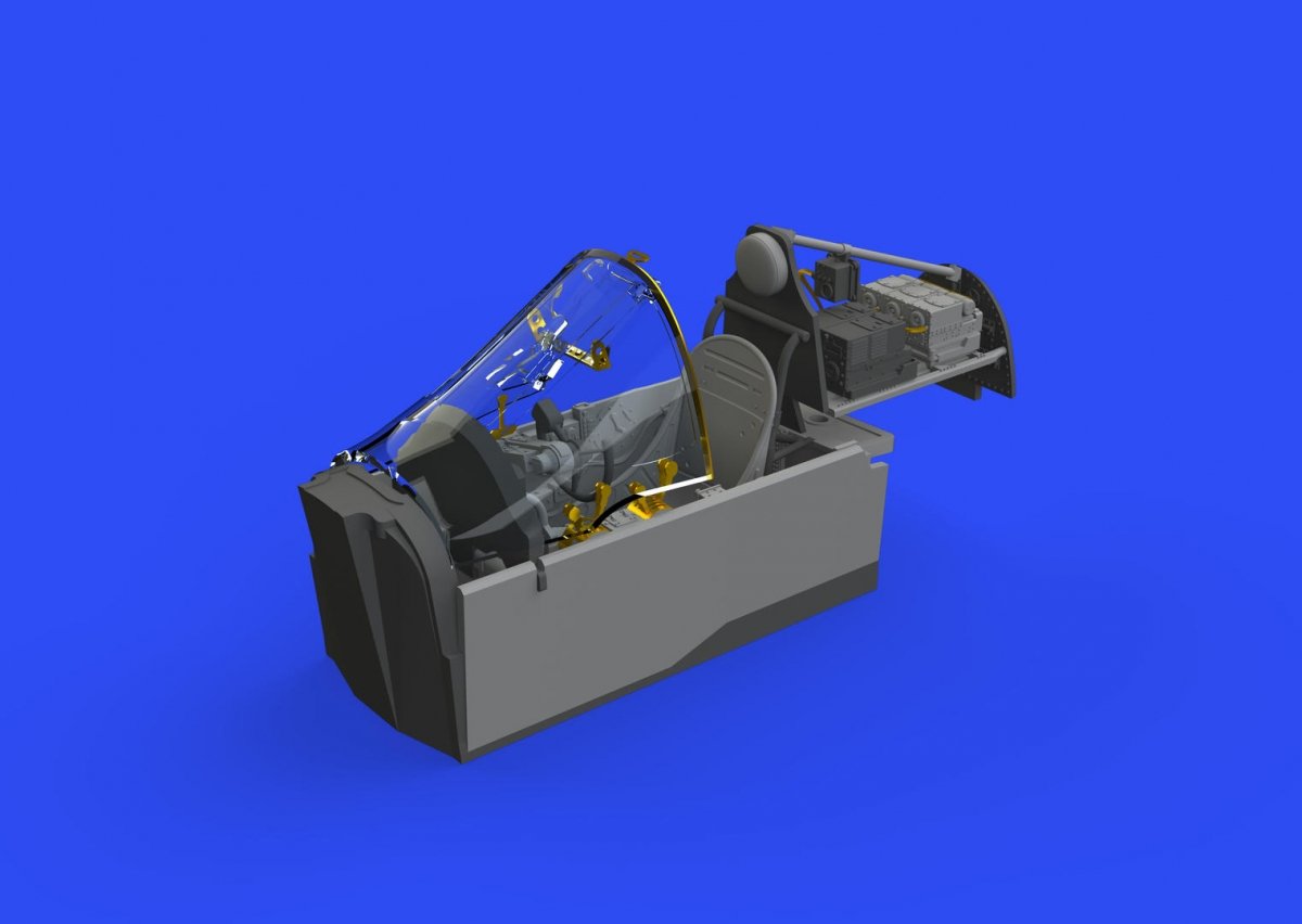 Cockpit Eduard 648544 P-38F 1/48 TAMIYA