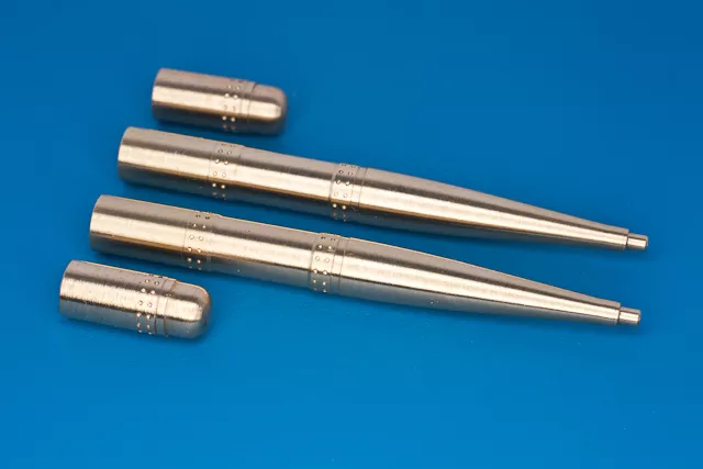 Canons Hispano 20 mm RB Model 32AB09 pour Spitfire (ailes E et C) : 2 canons et 2 emplacements, échelle 1/32  – Bild 4