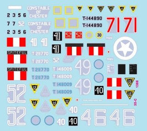 Star Decals 35-C1388 Chars Sherman Mk V. 79e division blindée britannique. Échelle 1/35 – immagine 2
