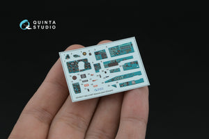 Quinta Studio QD+48577 MiG-21MF Fishbed-J (usine de Moscou) Intérieur imprimé en 3D et coloré sur papier décalcomanie (Eduard) (avec pièces en résine imprimées en 3D) 1/48 – Bild 11