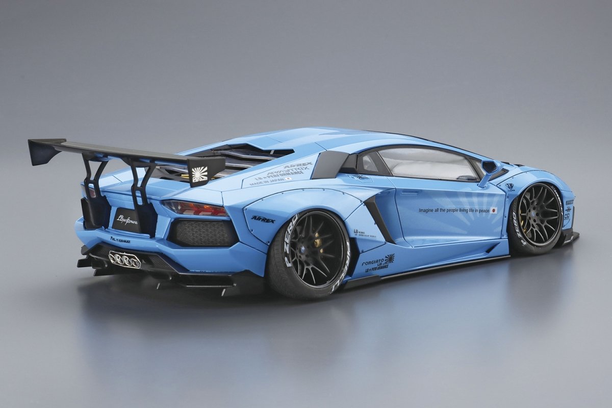 Aoshima 05989 LB-WORKS Lamborghini Aventador Ver.1 1/24 – image 4