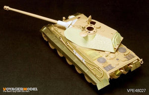 Ensemble de photodécoupe Voyager Model VPE48027 pour Porsche KING TIGER (pour TAMIYA32539) 1/48 – image 4