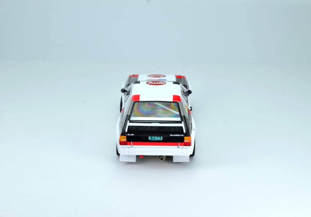 NuNu PN24023 Audi SPORT QUATTRO S1 &amp;#39;86 US OLYMPUS RALLY 1/24 – image 5