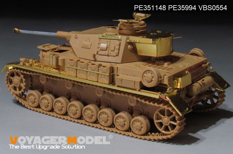 Maquette Voyager PE351148, char allemand Pz.Kpfw.IV Ausf.G Basic de la Seconde Guerre mondiale pour Tamiya 35378, échelle 1/35 – imagen 7