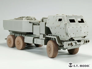 ET Model P35-127 Système de roquettes d&amp;#39;artillerie à haute mobilité américain M142 (HIMARS) Roues affaissées pour maquette Trumpeter 1/35 – image 6