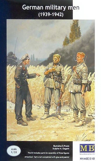 Master Box 3510 Soldats allemands (1939-1942) (1/35)