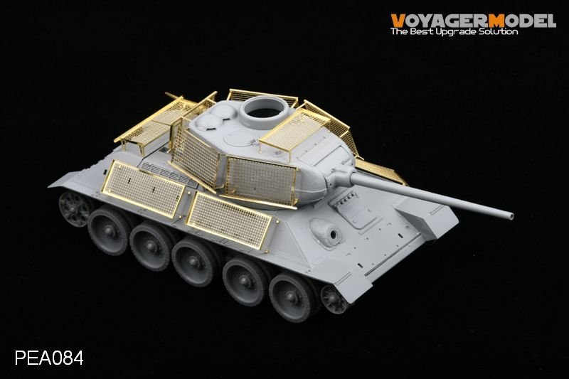 Maquette Voyager PEA084 Boucliers anti-Panzerfaust utilisés sur T-34/85 ou JS-2 dans l'offensive de Berlin, version 1 (pour tous) 1/35
