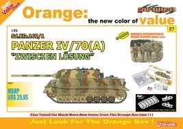 Cyber ​​​​Hobby 9127 Sd.Kfz.162/1 Jagdpanzer IV/70A + figurines Volksgrenadiers (1/35)