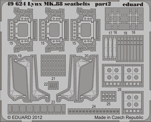 Ceintures de sécurité Eduard 49624 Lynx Mk.88 1/48 (Airfix) – image 2