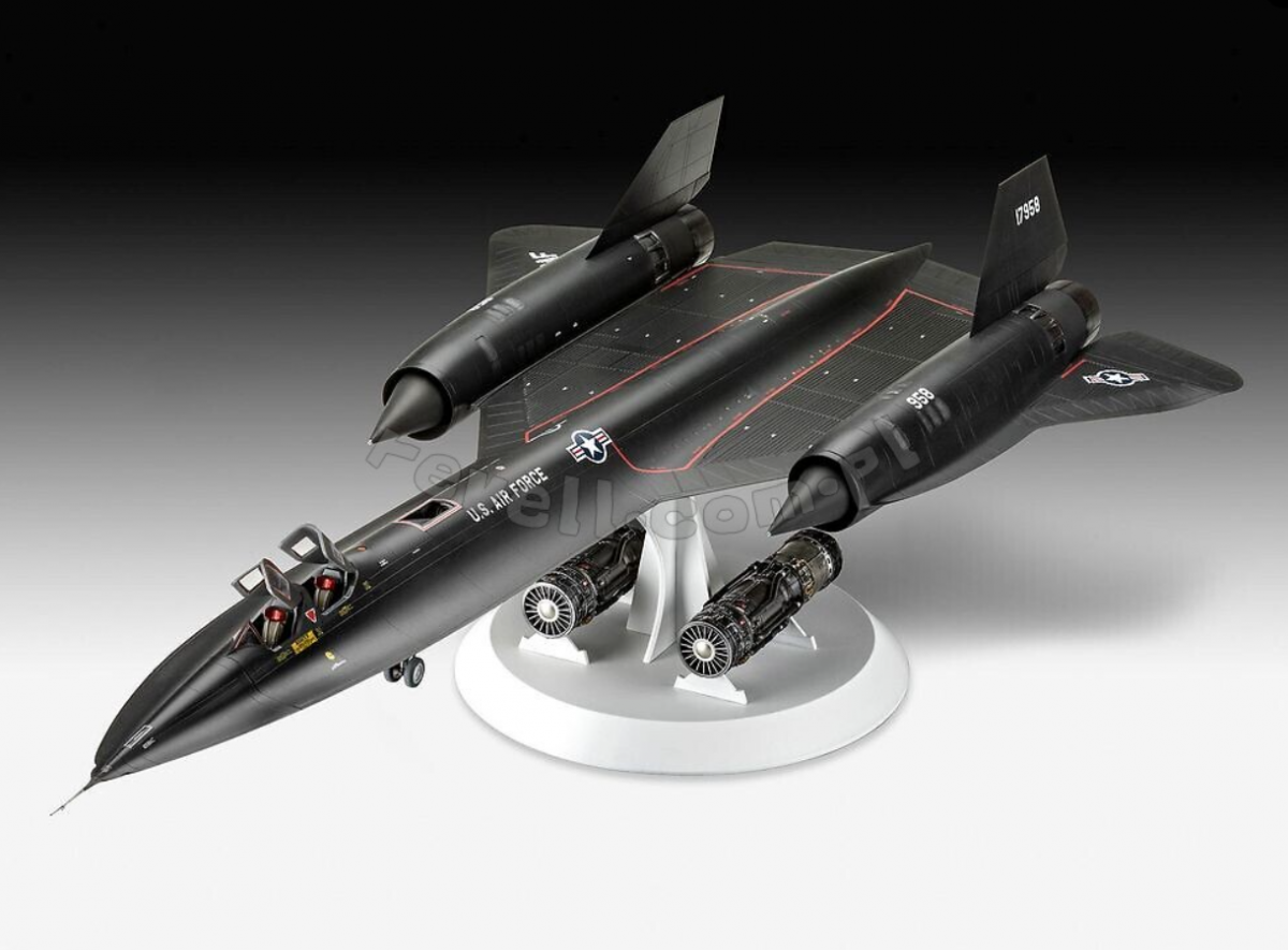 Revell 04967 Lockheed SR-71 A Blackbird 1/48 – immagine 2