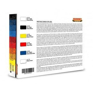 Peinture acrylique Lifecolor ES03, couleurs brillantes de base, coffret de 3 x 6 x 22 ml – image 2