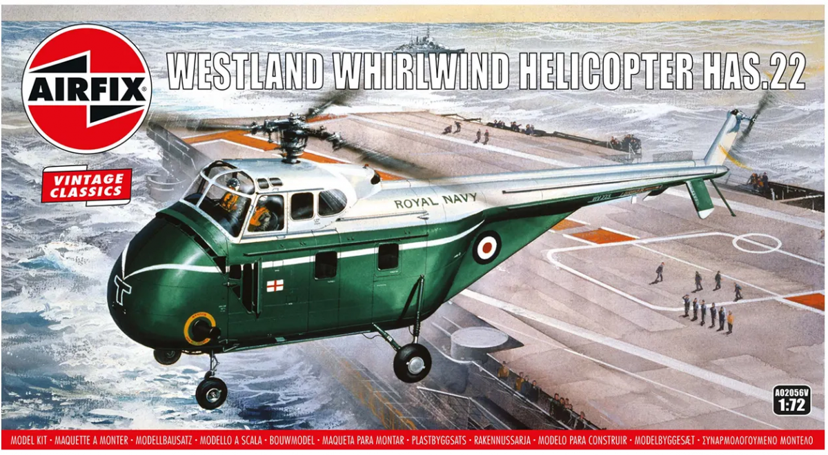 Airfix 02056V Hélicoptère Westland Whirlwind HAS.22 1/72