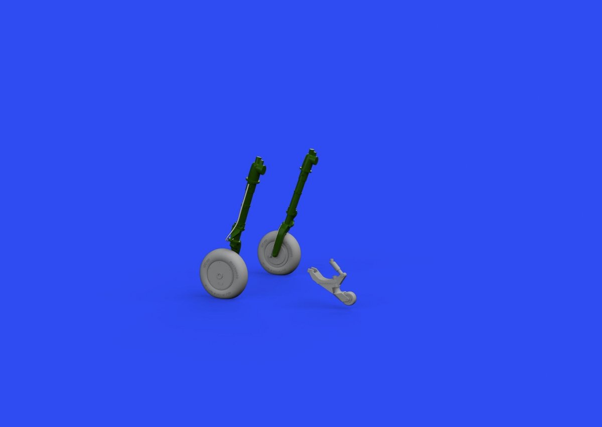 Roues Eduard 648808 A6M avec pneu lisse EDUARD 1/48