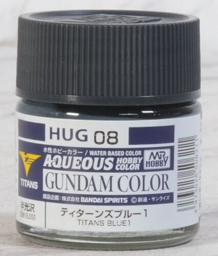 Gunze Sangyo HUG-08 Mr.Hobby Titans Bleu 1 (Semi-brillant)