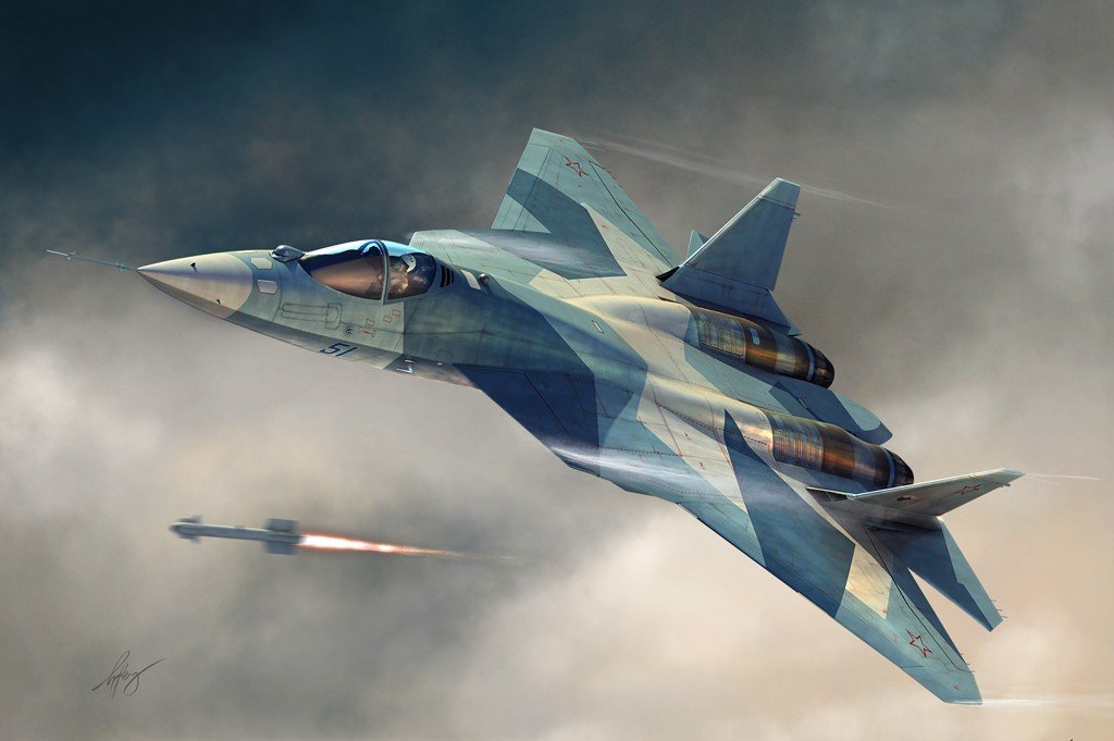 Hobby Boss 87257 T-50 PAK-FA russe (1/72)