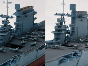 Trumpeter 05608 USS CV-2 Lexington porte-avions 05/1942 (1/350) – Bild 4