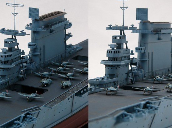 Trumpeter 05608 USS CV-2 Lexington porte-avions 05/1942 (1/350) – Bild 4