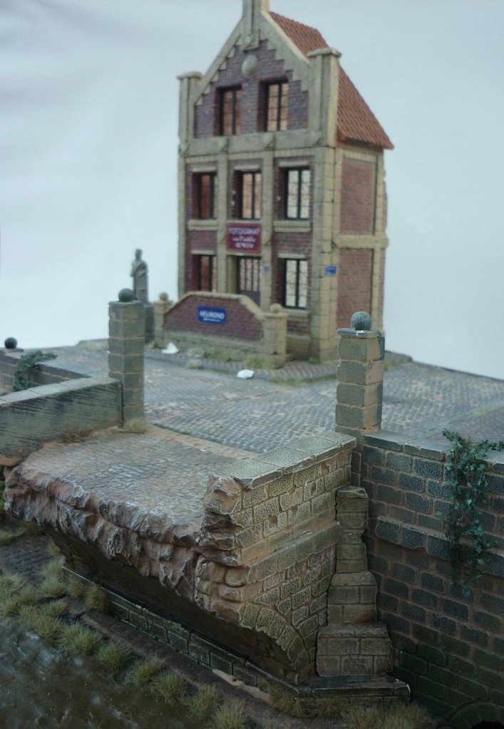 RT-Diorama 35215 Socle de diorama : « Pont brisé » 1/35  – immagine 11