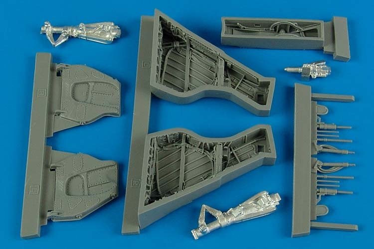 Aires 4531 Sea Wixen FAW. 2 baies de train d'atterrissage 1/48 Airfix