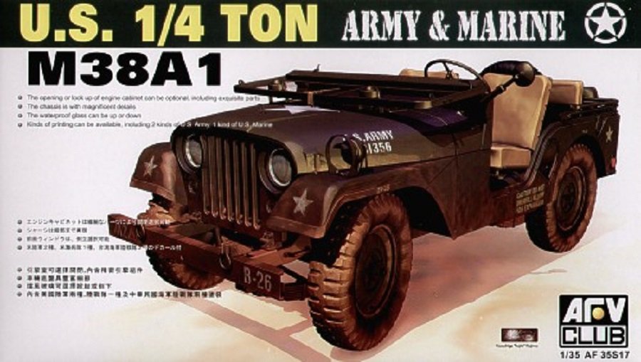 AFV Club 35S17 Camion utilitaire M38A1 4x4 (1/35)